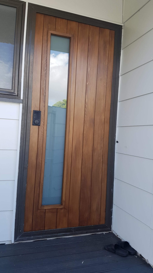 Entry door