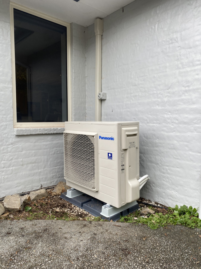 Panasonic outdoor unit- back to back install