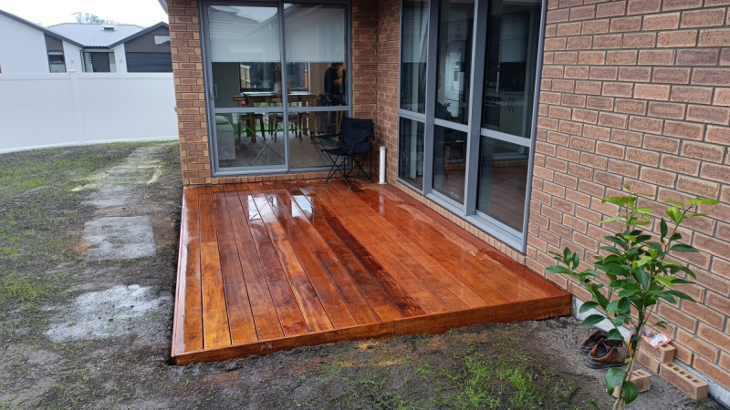 Kwila decking