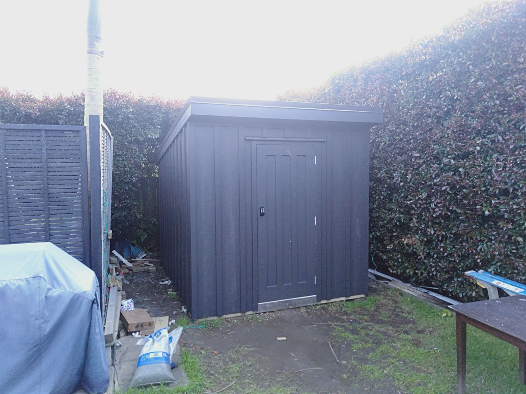 Shed after