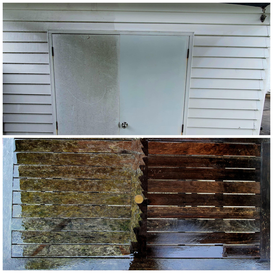 Between 'before' and 'after' only a few minutes, but what a huge difference it makes.