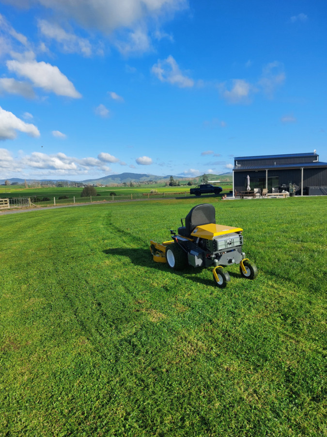 Lawn mowing