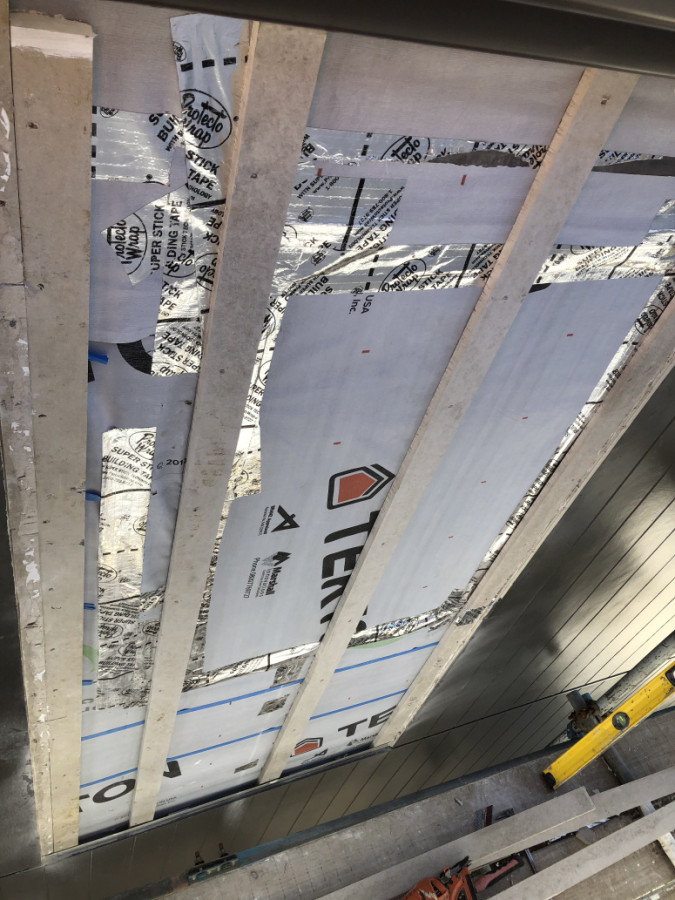 Prep it for cladding