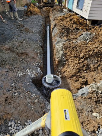 Stormwater Catchpit that connects to soakpit