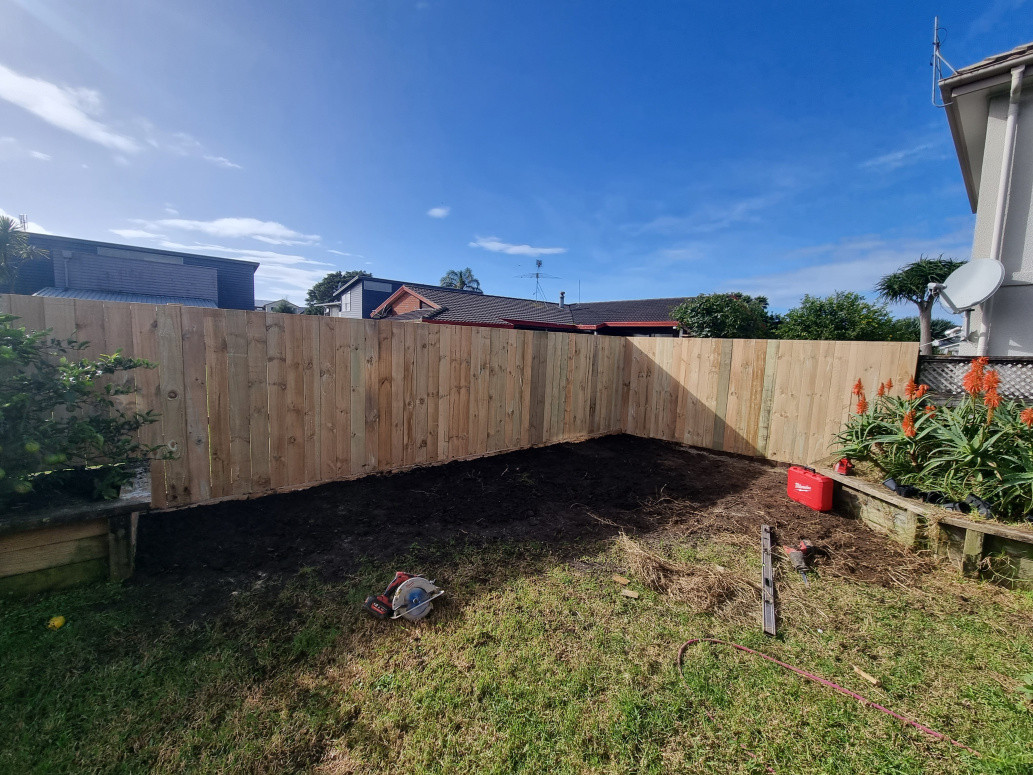 Fence installation