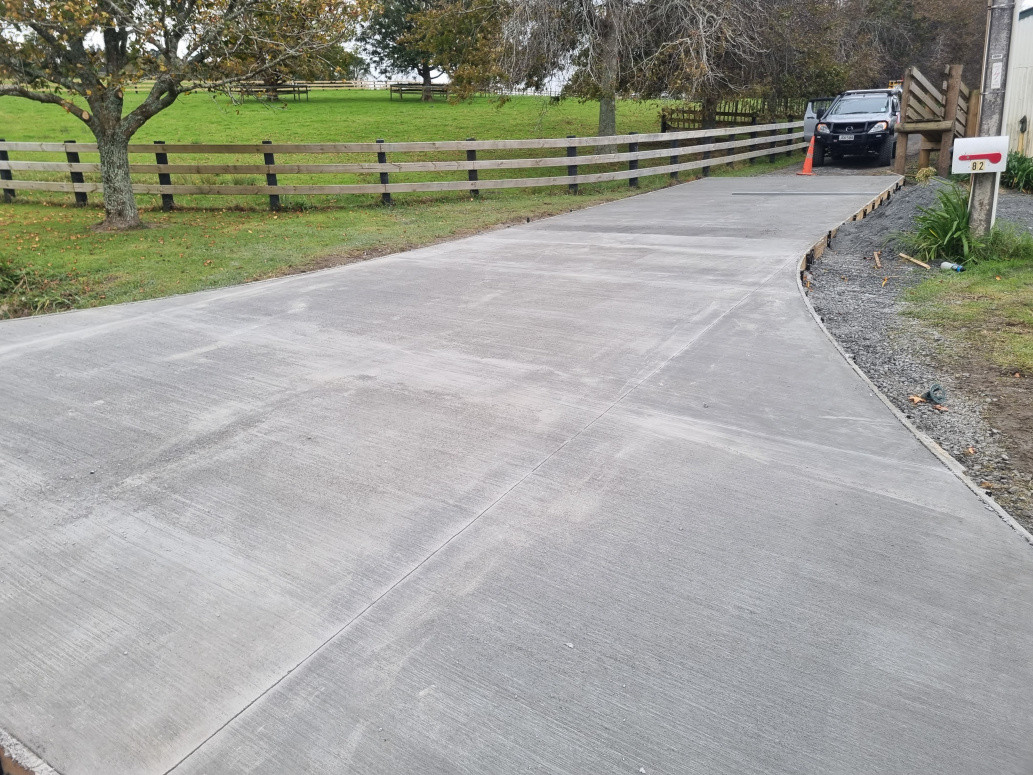Concrete driveways