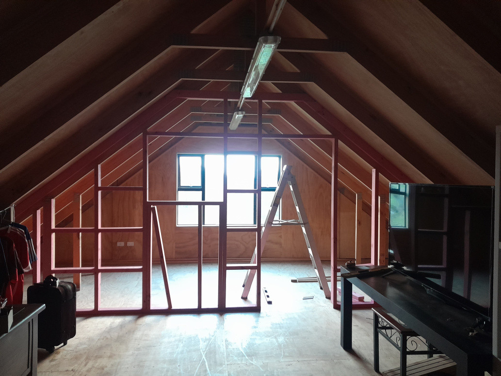 Internal wall progress
