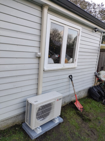 Heatpump neat and tidy installs