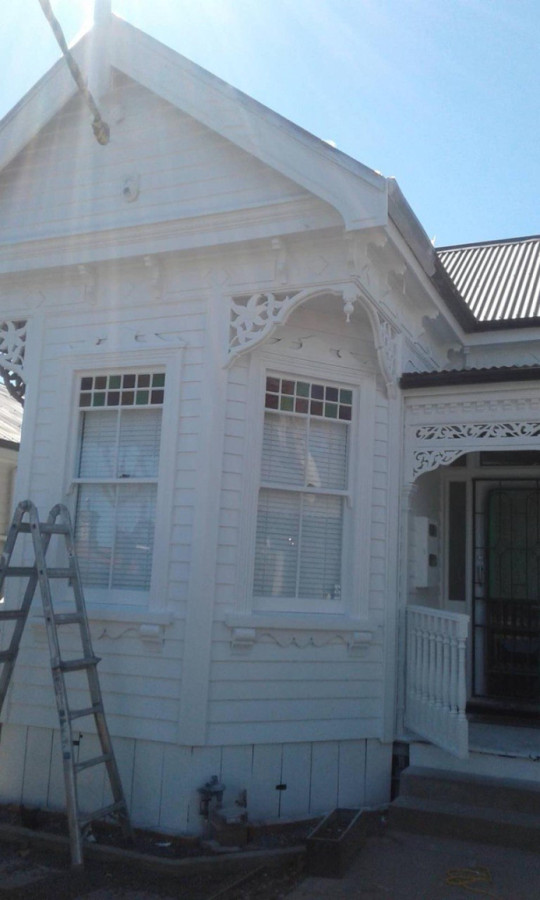 Stripped back and painted