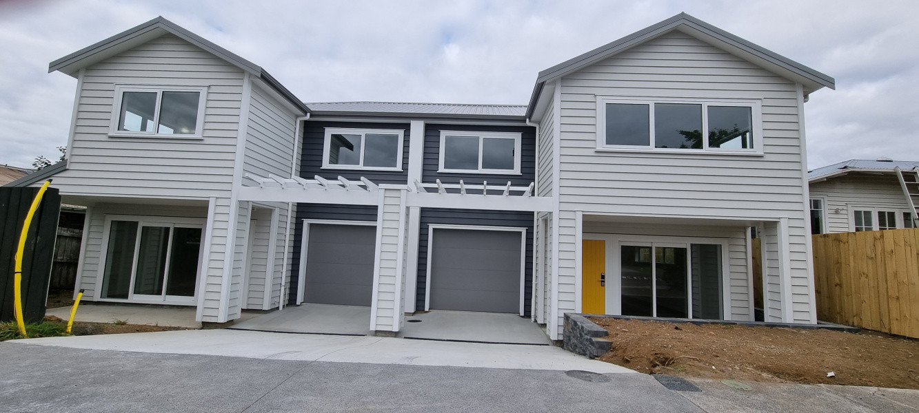 New duplex we completed