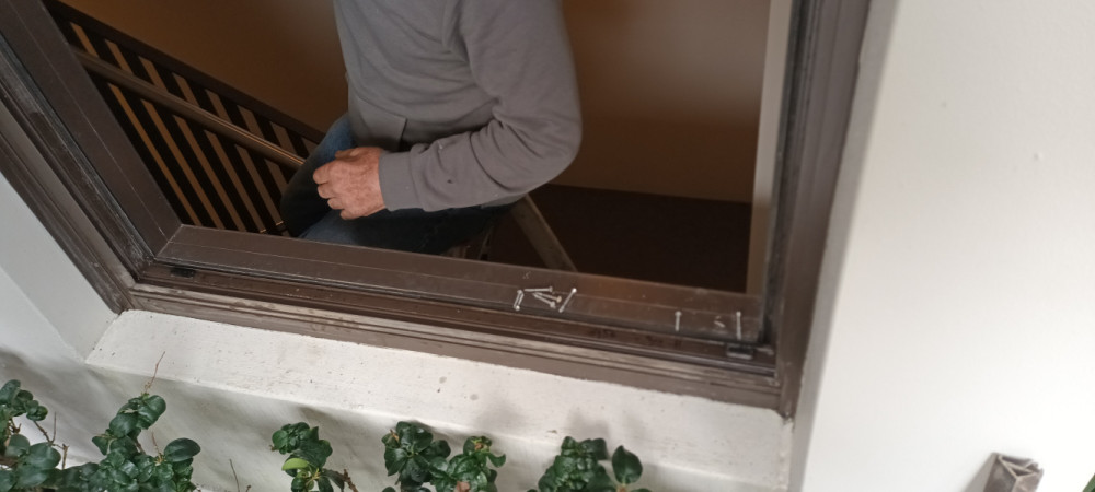 Aluminium work and waterproofing