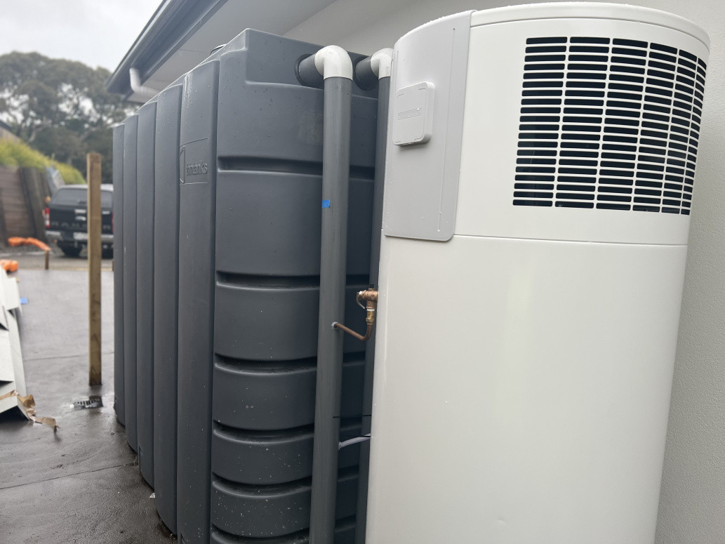 Water retention / gas hotwater unit