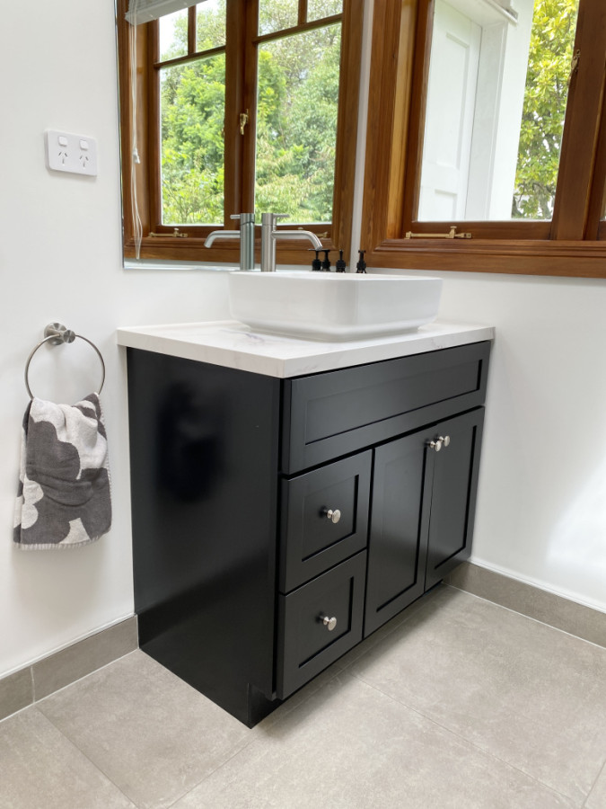 Modern Vanity, Bathroom renovation