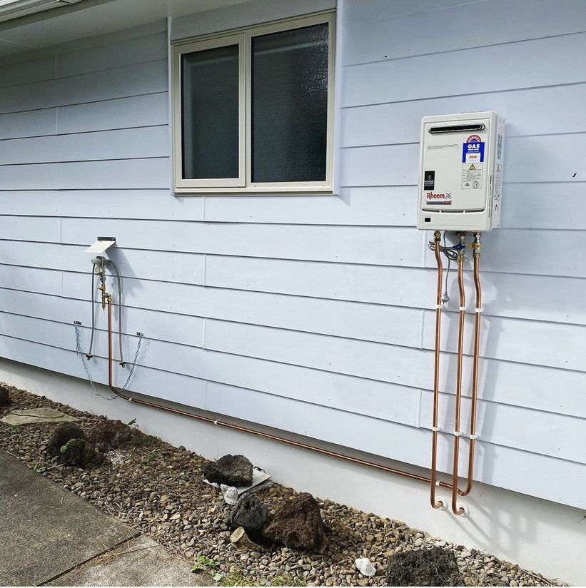 Gas Califont Install and Bottle station