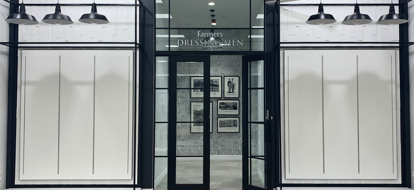 Farmer's front door/commercial painting