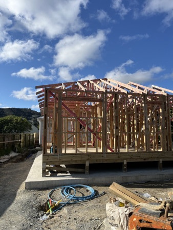 Almost ready for roof .