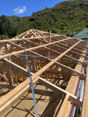 Trusses ready!