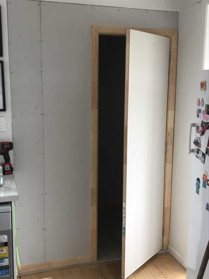 door to pantry