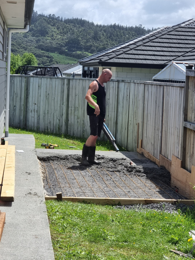 Concrete works big or small!