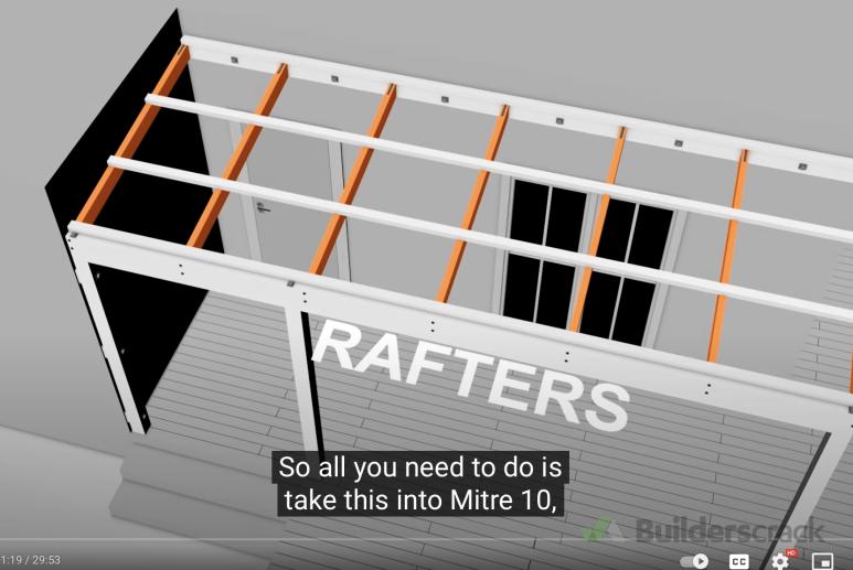 Build a simple timber frame on deck (#889778) | Builderscrack