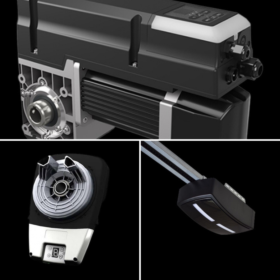 Full Range of Garage Doors Automation.  Tilt door, sectional panel door, roller door motors