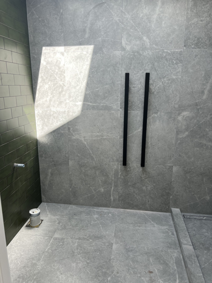 single bar towel rail