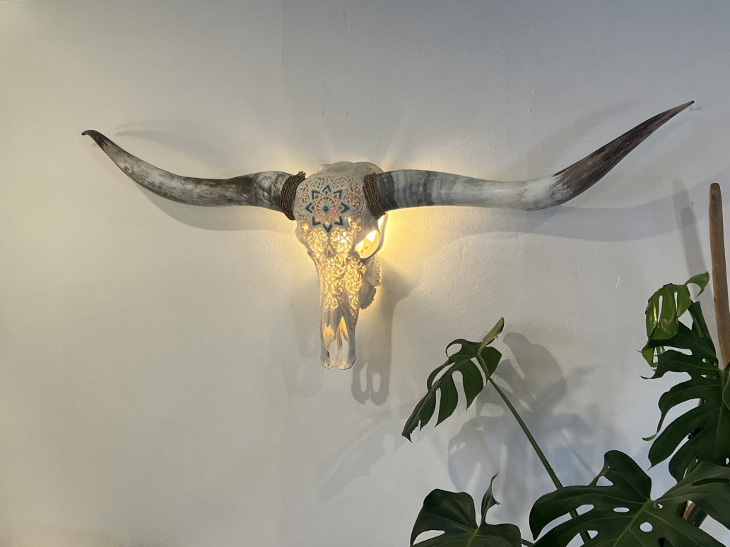 custom light inside skull