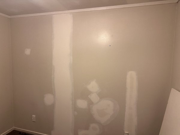Skimming walls cracks
