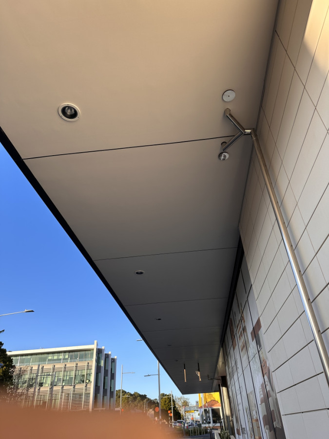 Paint surface on farmers building