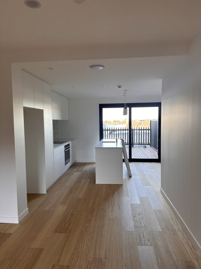 Plaster and paint whole unit