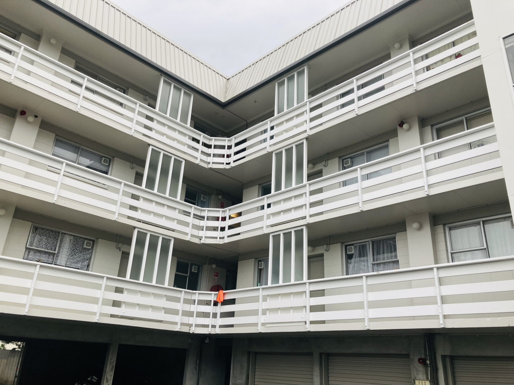 Repaint roof and whole building