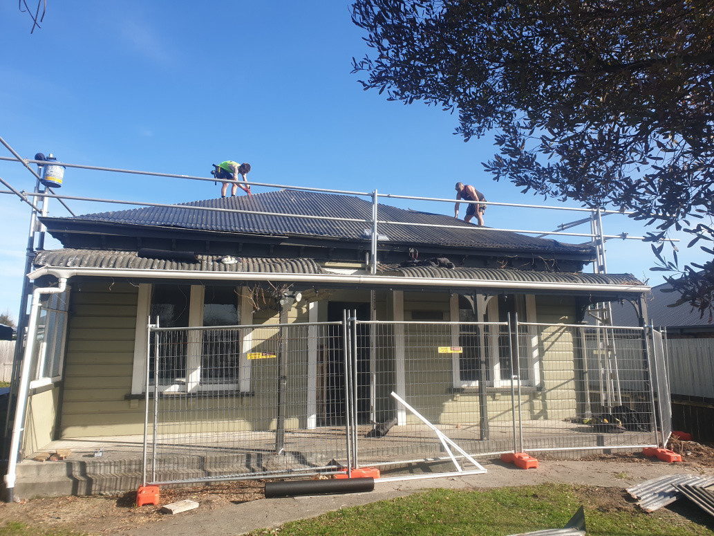 Giving this 120 year old house a new roof