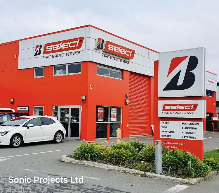 Fresh coat of paint for the newly rebranded Bridgestone