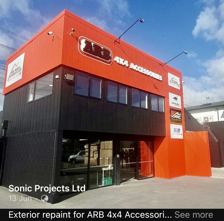 Exterior repaint for ARB