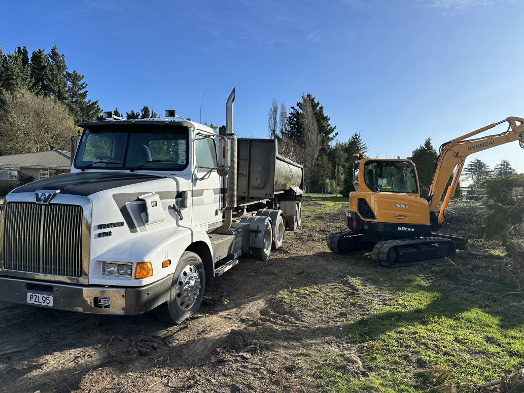 Truck and Digger