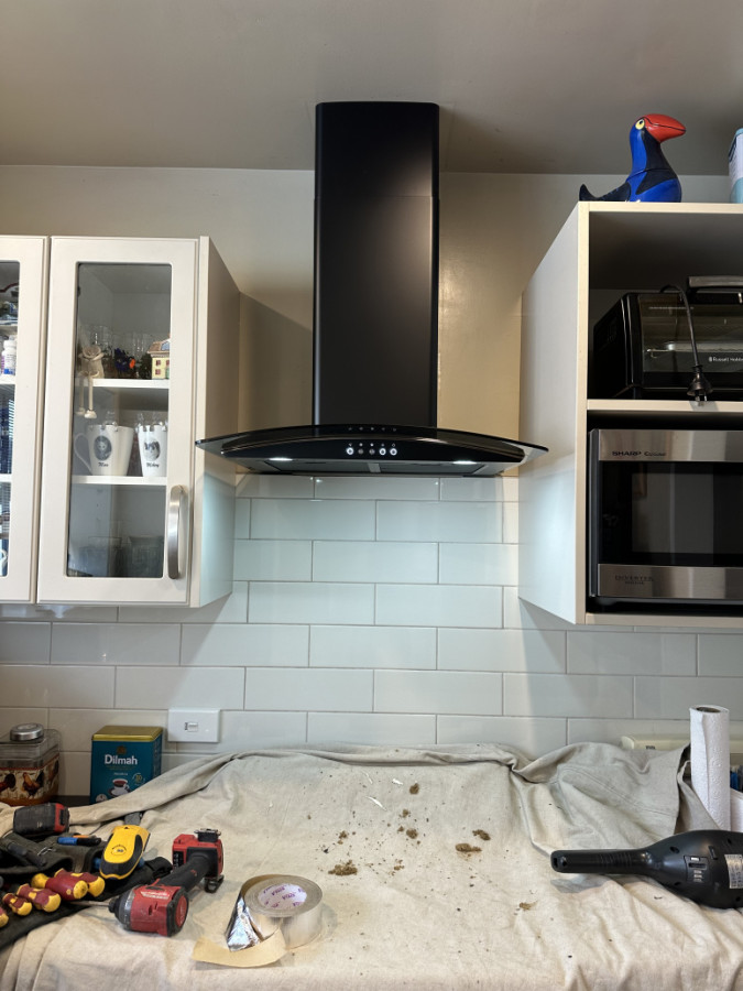 Rangehood install