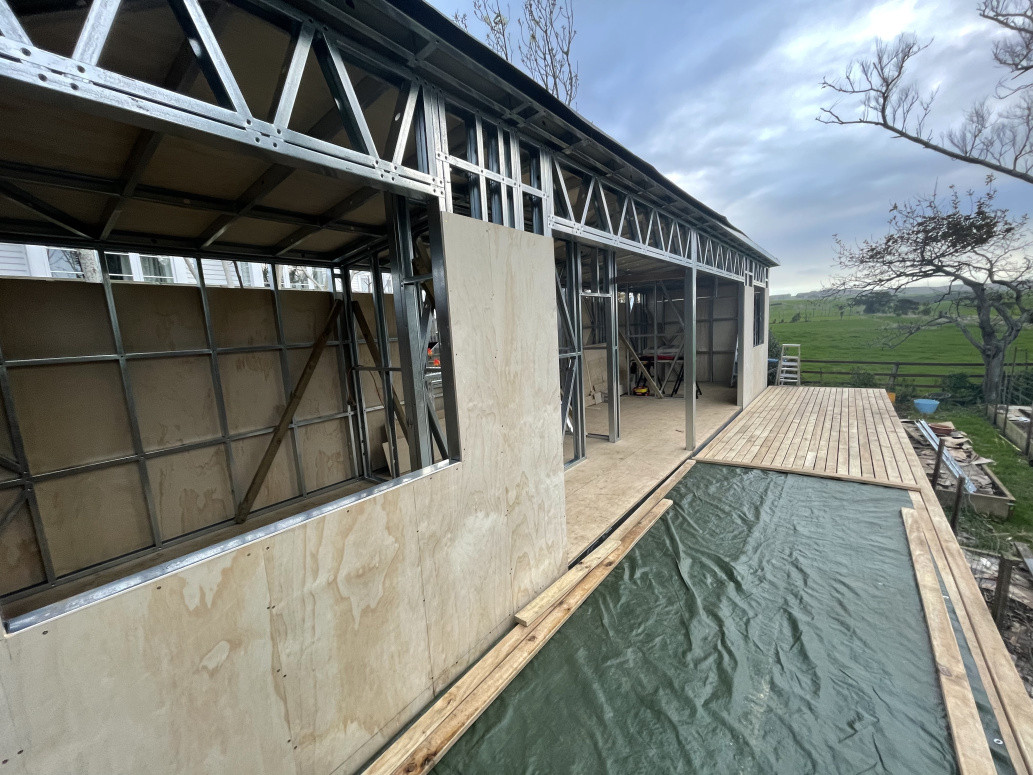 Steel Frame cabin & deck , Hellensville