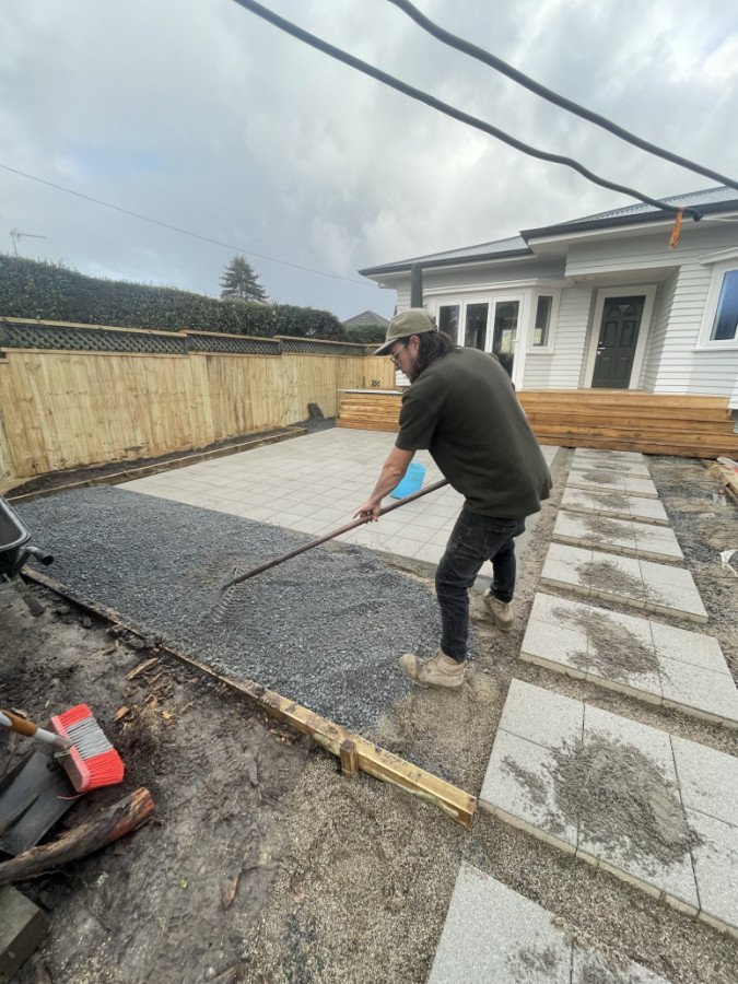 Prepping for turf and boxing gardens