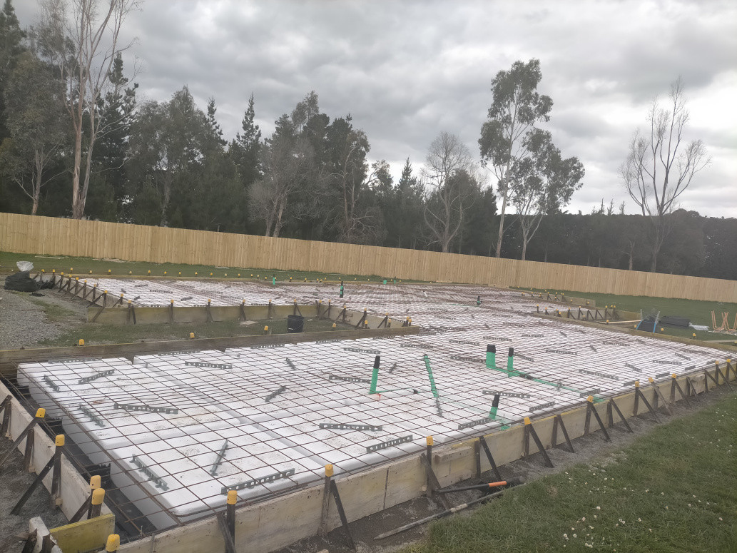 Recent foundation for new build