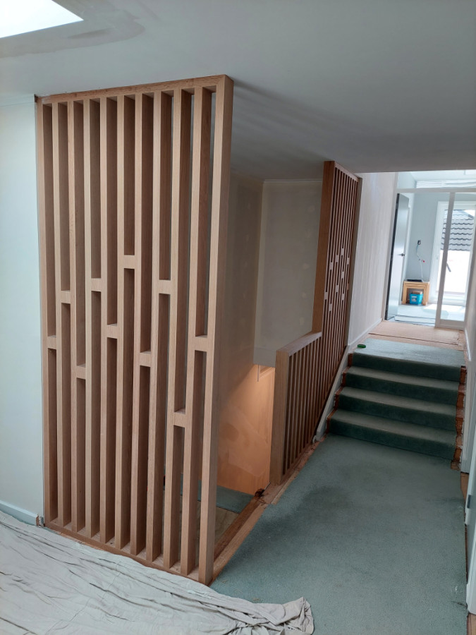 Oak screens