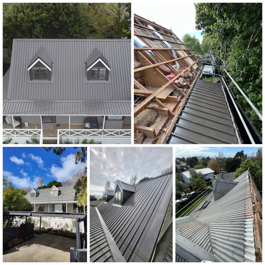 Re roofing - Colorsteel profile
