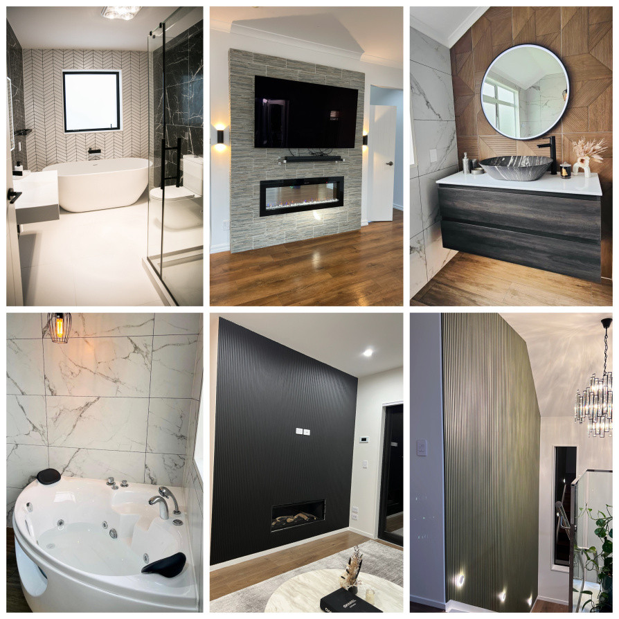 Feature walls Laminex / Luxury Bathroom