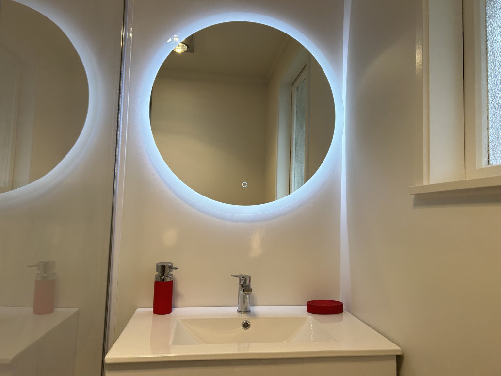 LED Mirror in Bathroom