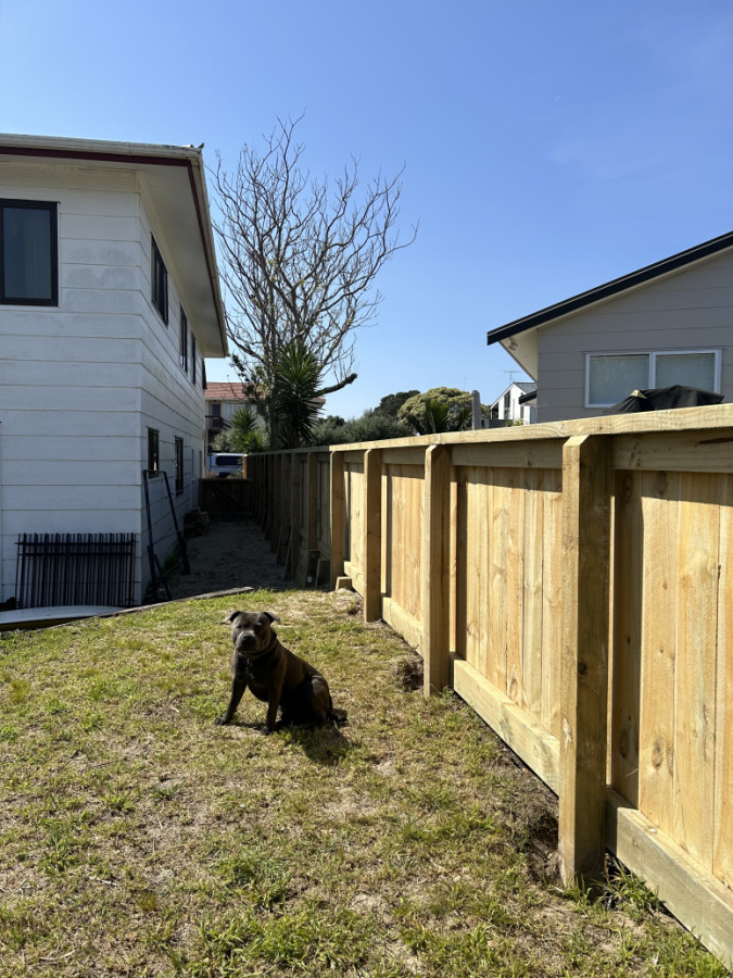 Fence/retaining wall rebuild in Omaha