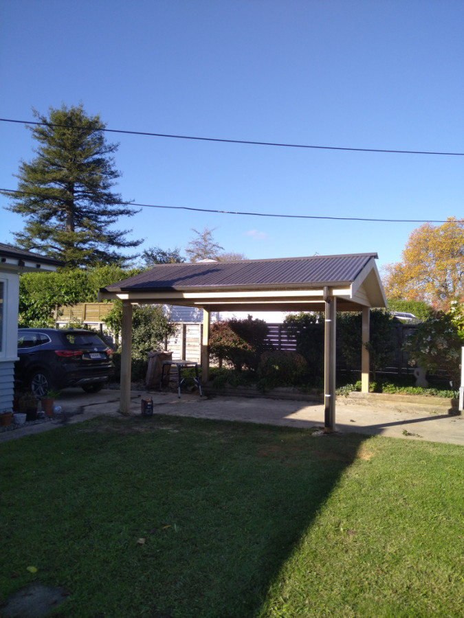 New carport