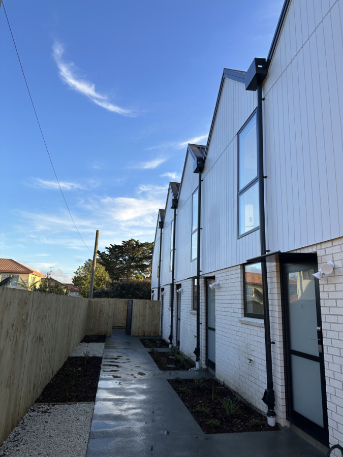 New build apartment’s clean