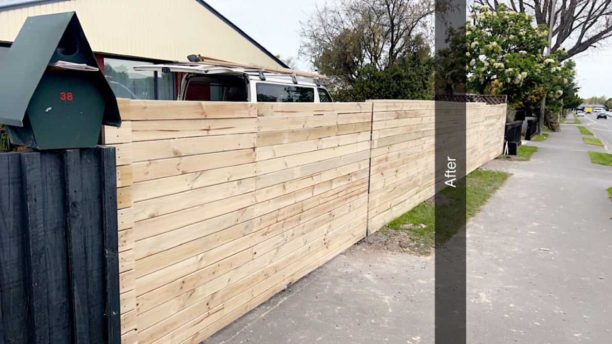 New decking timber Fencing