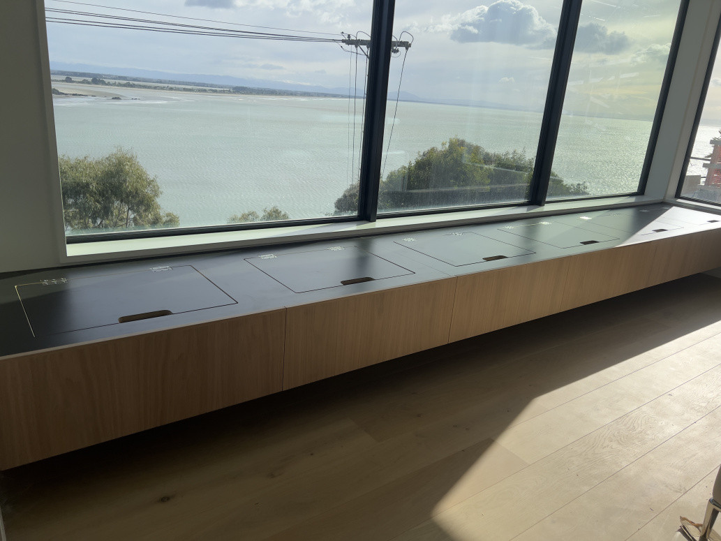 Ledge cabinets
