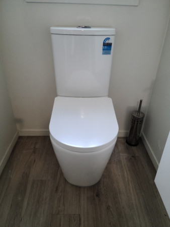 New toilet