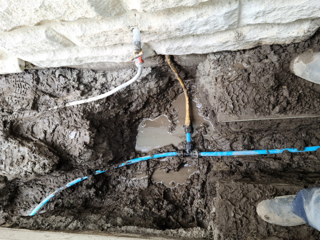 another water main repairs